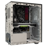 CASE ITEK MICRO ATX "SMALLCOM-B" MINI TOWER 2*USB2, 2*USB3, NO ALIM. BRUSHED - ITOCSCB122