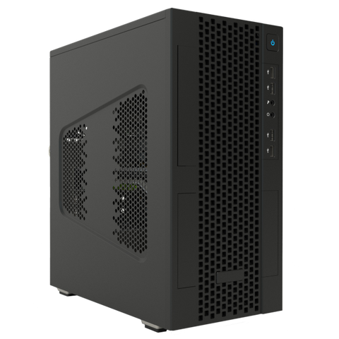 CASE ITEK MICRO ATX "SMALLCOM-P" MINI TOWER 2*USB2, 2*USB3, TYPE-C, NO ALIM. MESH - ITOCSCP122