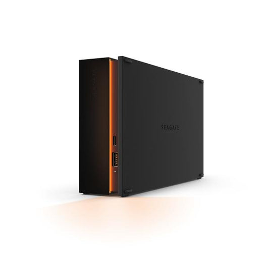 SEAGATE FIRECUDA GAMING HUB HDD 8TB ESTERNO DESKTOP USB 3.2 Gen 1 7.200rpm NERO