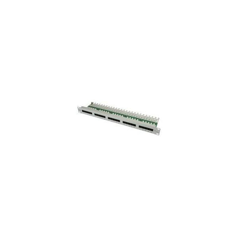 Telegrtner 25-port ISDN patch panel Cat.3 1U