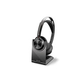 POLY Voyager Focus 2 UC Cuffia Padiglione auricolare USB tipo A Bluetooth Nero