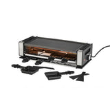 Unold 48785 griglia per raclette 8 persona(e) 1200 W Nero, Acciaio inox