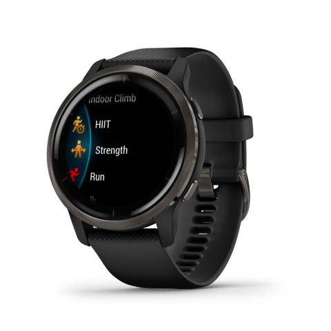 Garmin Venu 2 orologio sportivo Touch screen Bluetooth 416 x 416 Pixel Nero