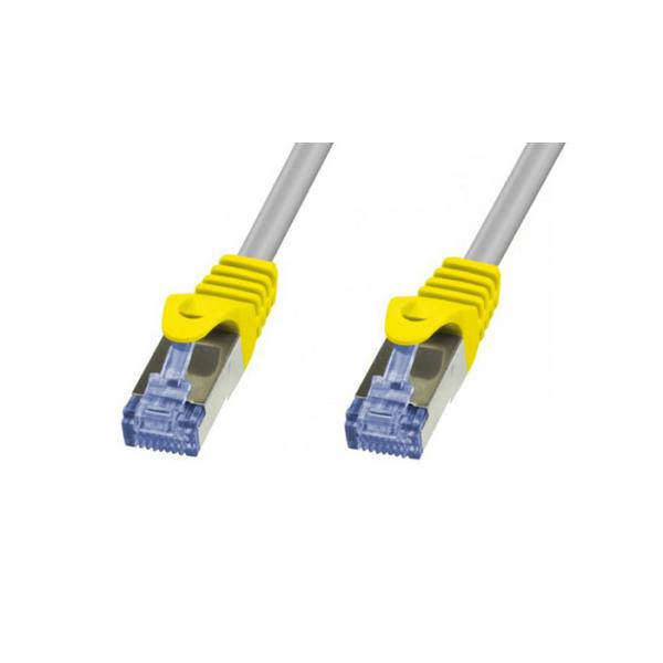ADJ CAVO RETE FTP CAT.6 SCHERMATO 0.5 MT GRIGIO