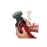 Einhell 3410313 cesoia per erba cordless 8 mm 18 V Ioni di Litio Nero, Rosso