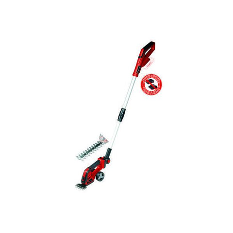 Einhell GE-CG 18/100 Li T-Solo cesoia per erba cordless 10 cm 18 V Nero, Rosso