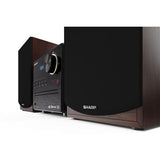 Sharp XL-B517D Microsistema audio per la casa 45 W Marrone