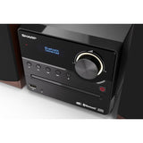 Sharp XL-B517D Microsistema audio per la casa 45 W Marrone