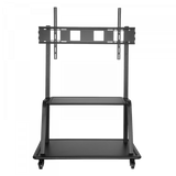 V7 TVCART3 Supporto TV a parete 2,67 m [105] Nero (HEAVY DUTY TV CART TROLLEY - SUPPORT 60 IN TO 105IN DISPLAYS)