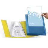 SEI ROTA IESTI TASCHE PORTA ETICHETTE ADESIVE IN PVC 210X297 mm TRASPARENTE CONF 25 Pz.