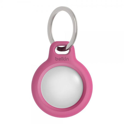 Belkin Secure Holder Airtag con Portachiavi - Rosa (KEYRING FOR APPLE AIRTAG PINK - )