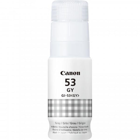 INK CANON GI-53 GY GRIGIO FLACONE DA 60ML 3.700PP X PIXMA G550 G650
