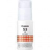 INK CANON GI-53 R ROSSO FLACONE DA 60ML 3.700PP X PIXMA G550 G650