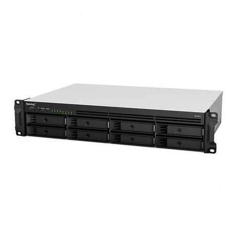 Synology RackStation RS1221RP+ NAS Armadio [2U] Ryzen Embedded V1500B 4 GB DDR4 96 TB HDD DiskStation Manager Nero (Synology RS1221RP+/96TB HAT5300 8 Bay Rk) 