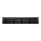Synology RackStation RS1221RP+ NAS Armadio [2U] Ryzen Embedded V1500B 4 GB DDR4 96 TB HDD DiskStation Manager Nero (Synology RS1221RP+/96TB HAT5300 8 Bay Rk) 
