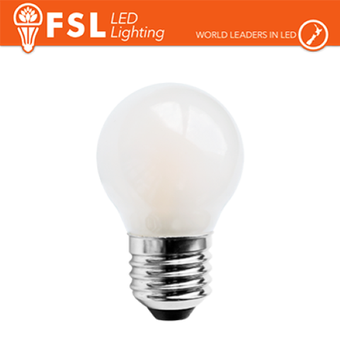 LUCE NATURALE - 4000K LAMPADA FILAMENTO OPALE SFERA - 7W 4000K E27