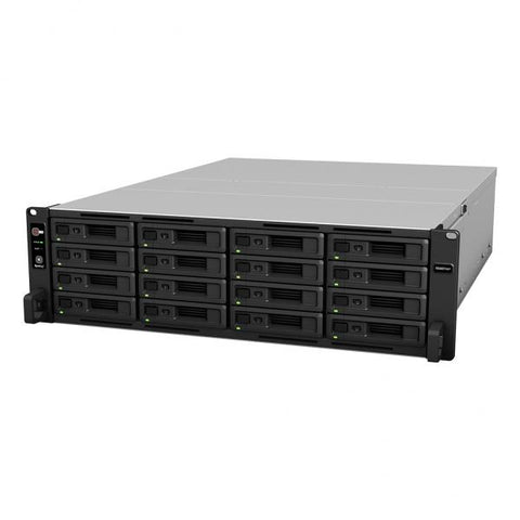 Synology RackStation RS4021xs+ NAS Armadio [3U] Intel Xeon D D-1541 16 GB DDR4 256 TB HDD DiskStation Manager Nero (Synology RS4021xs+/256TB HAT5300 16 Bay)