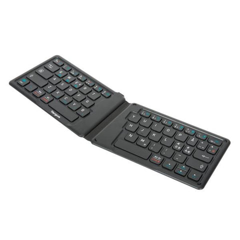 Targus AKF003NO tastiera Bluetooth QWERTY Nordic Nero