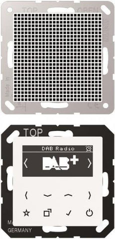 JUNG DABA1WW Smart Radio DAB+ Set Mono (DABA1WW)