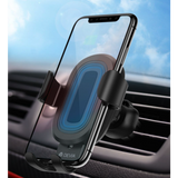 Devia Supporto telefono gravit carica wireless 10W da presa aria