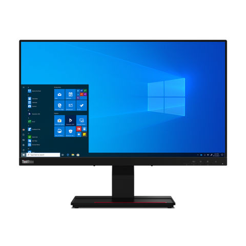 Lenovo ThinkVision T24t-20 LED display 60,5 cm [23.8] 1920 x 1080 Pixel Full HD Touch screen Capacitivo Nero (Lenovo ThinkVision T24t-20 - LED monitor - 24 [23.8 viewable] - touchscreen - 1920 x 1080