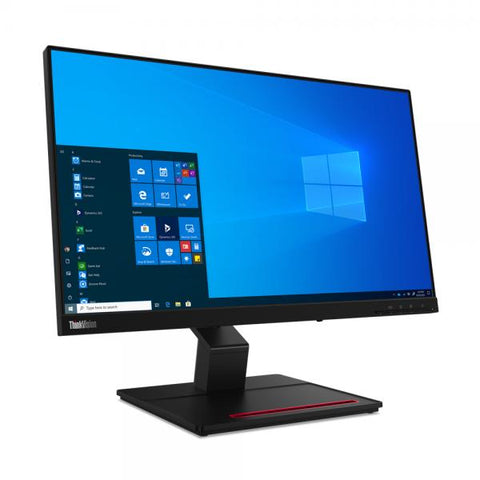 Lenovo ThinkVision T24t-20 LED display 60,5 cm [23.8] 1920 x 1080 Pixel Full HD Touch screen Capacitivo Nero (Lenovo ThinkVision T24t-20 - LED monitor - 24 [23.8 viewable] - touchscreen - 1920 x 1080