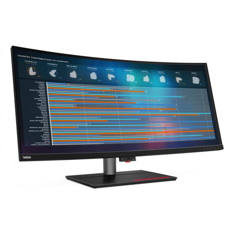 Lenovo ThinkVision P40w-20 LED display 100,8 cm [39.7] 5120 x 2160 Pixel 5K Ultra HD Nero (Lenovo ThinkVision P40w-20 - WLED 39.7)