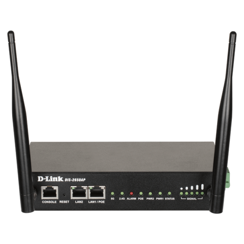 D-Link DIS-2650AP punto accesso WLAN 1200 Mbit/s Nero Supporto Power over Ethernet (PoE)
