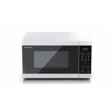 Sharp YC-MS02E-W forno a microonde Superficie piana Solo microonde 20 L 800 W Nero, Bianco