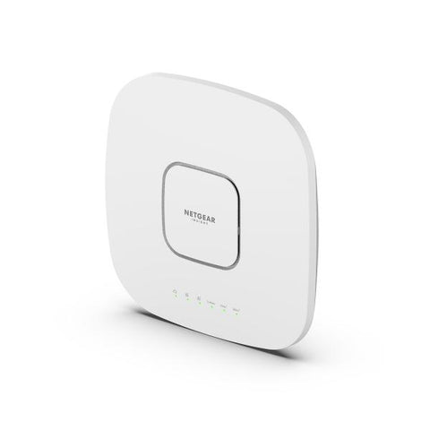 NETGEAR Insight Cloud Managed WiFi 6 AX6000 Tri-band Multi-Gig Access Point [WAX630] 6000 Mbit/s Bianco Supporto Power over Ethernet [PoE] (WAX630 Insight Mgd WiFi 6 - AX6000 WAX630, 6000 Mbit/s, - 1