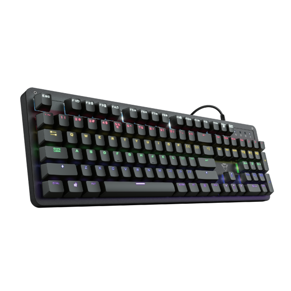 TRUST GXT 863 MAZZ MECHANICAL TASTIERA GAMING RGB 14 COLORI