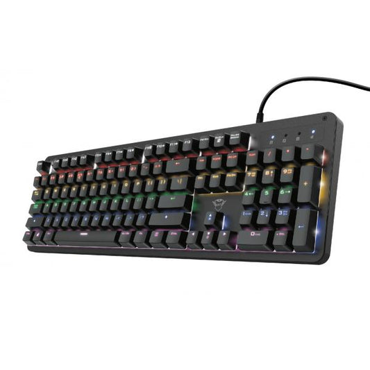 TRUST GXT 863 MAZZ MECHANICAL TASTIERA GAMING RGB 14 COLORI
