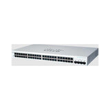 Cisco CBS220-48T-4G Gestito L2 Gigabit Ethernet [10/100/1000] 1U Bianco (Cisco Business 220 Series CBS220-48T-4G - Switch - intelligente - 48 x 10/100/1000 + 4 x Gigabit SFP [uplink] - montabile su r