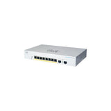 CISCO BUSINESS 220 SERIES CBS220-8P-E-2G SWITCH GESTITO L2 - 8 x 10/100/1000 (PoE+) + 2 x Gigabit SFP (uplink) PoE+ (67 W) MONTABILE SU RACK