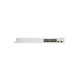 CISCO BUSINESS 220 SERIES CBS220-16T-2G-EU SWITCH GESTITO L2 16 x 10/100/1000 + 2 x Gigabit SFP (uplink) MONTABILE SU RACK
