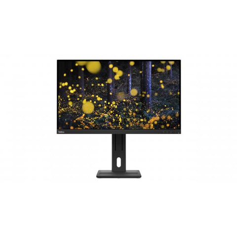 Lenovo ThinkVision E27q-20 LED display 68,6 cm [27] 2560 x 1440 Pixel Quad HD Nero (Lenovo ThinkVision E27q-20 - Monitor a LED - 27 - 2560 x 1440 QHD @ 75 Hz - IPS - 350 cd/m? - 1000:1 - 4 ms - HDMI,