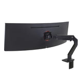 Ergotron HX Series 45-647-224 Supporti a parete per TV 124,5 cm [49] Scrivania Nero (HX DESK MONITOR ARM - WITH HD PIVOT MATTE BLACK)