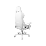 Deltaco GAM-080-W sedia per videogioco Poltrona per gaming Seduta imbottita Bianco