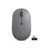 Lenovo Go, Ambidestro, Ottico, RF Wireless, 2400 DPI, Nero, Grigio