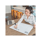 Nobo 1915602 lavagna 430 x 560 mm Vetro Magnetico (Nobo Glass Weekly Planner Whiteboard 430x560mm White 1915602 DD)