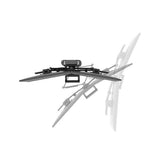 Ergotron TRACE 45-631-224 Supporti a parete per TV 68,6 cm [27] Scrivania Nero (TRACE DUAL MONITORS PANEL CLAMP - MATTE BLACK)