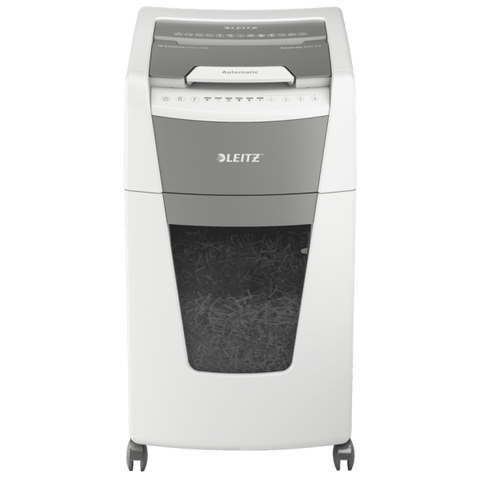 Leitz 80160000 distruggi documenti Taglio a frammenti 22 cm Grigio, Bianco