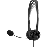 HP G2 CUFFIE ON-EAR STEREO CON MICRONO CANCELLAZIONE DEL RUMORE USB-A NERO