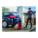 Einhell TE-HP 170 idropulitrice Verticale Elettrico 440 l/h Nero, Rosso