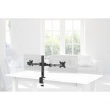 Hama 00118494 Supporti a parete per TV 88,9 cm [35] Scrivania Nero (Hama Monitorarm FULLMOTION 89cm/35, Do)