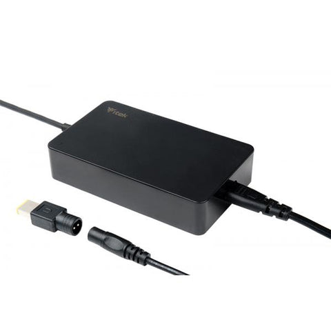ALIMENTADOR UNIVERSAL ITEK x NOTEBOOK DA 65W, 8 conectores, Silm Design - ITNBSD65