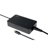 ITEK ITNBSDC65 ALIMENTATORE UNIVERSALE PER NOTEBOOK E DISPOSITIVI USB-C 65W SLIM DESIGN NERO