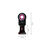 Bosch 2 608 900 025 accessorio per apparato multifunzione Lama da taglio a immersione