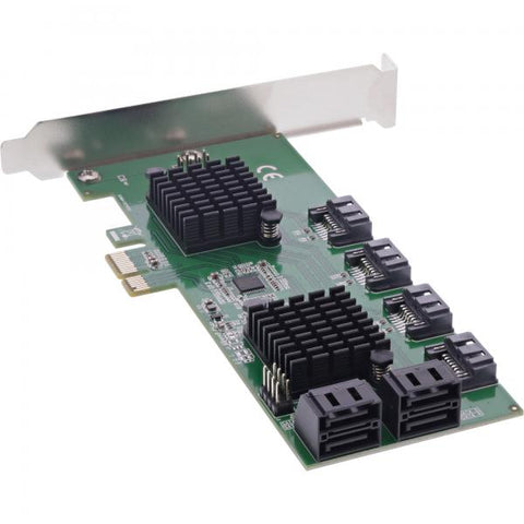 InLine Scheda di interfaccia, controller 8x SATA 6Gb/s, PCIe 2.0 (PCI Express)