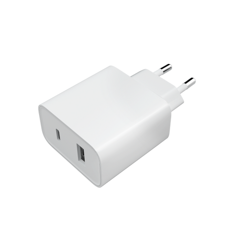 CARICABATTERIE XIAOMI MI 33W WALL CHARGER TYPE-C + USB WHITE BHR4996GL